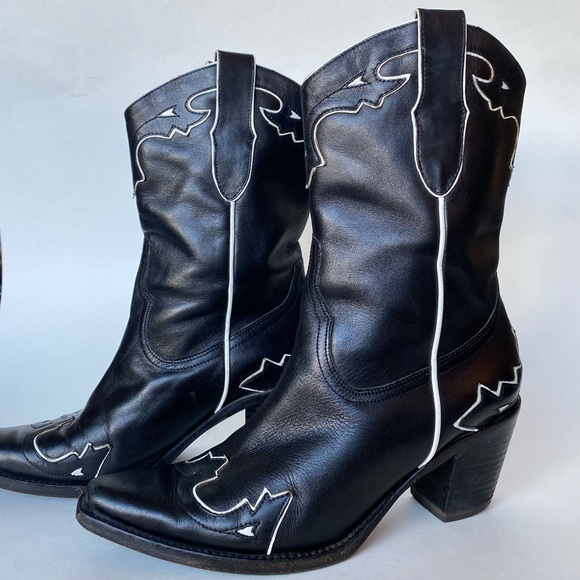 Sam Edelman Limited Edition Western pull on BOOT size 6 - Picture 3 of 13